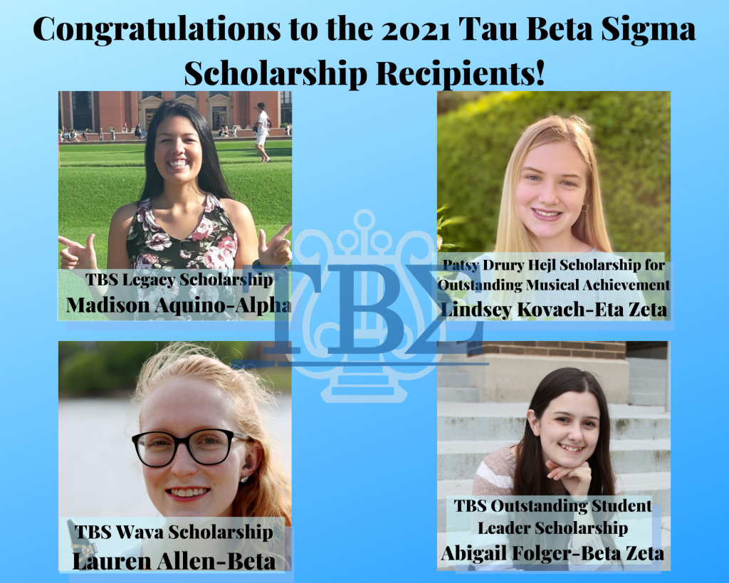 tau beta sigma scholarships